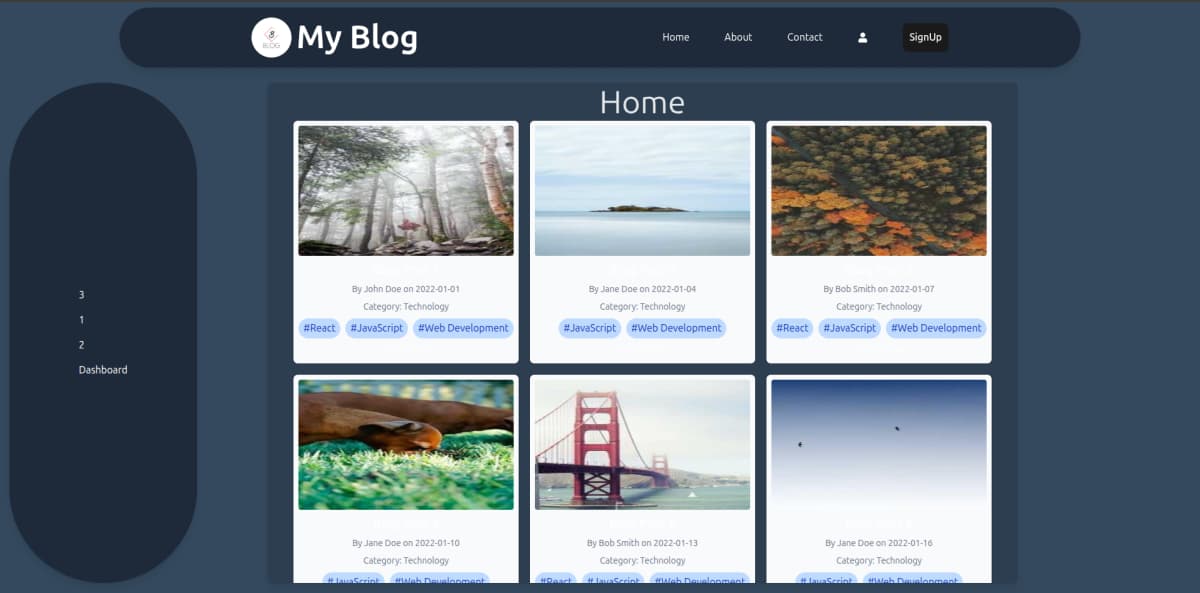 Blog Statique